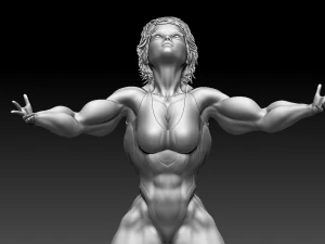 Woman 3D Print Model
