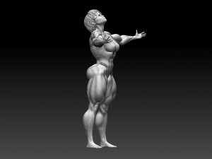 Woman 3D 打印模型