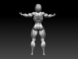 Woman 3D 打印模型
