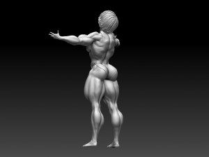 Woman 3D 打印模型