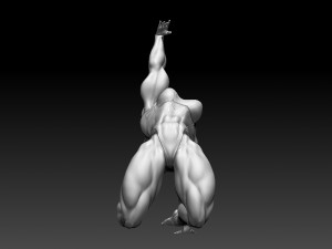 Woman 3Dプリントモデル