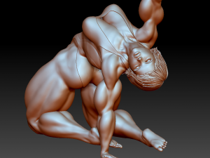 Woman 3Dプリントモデル