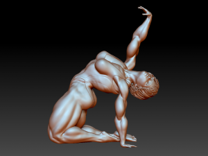 Woman 3Dプリントモデル
