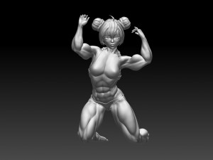 Woman 3D 打印模型