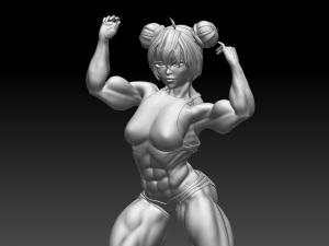 Woman 3D-Druckmodell