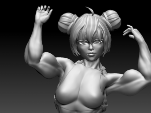 Woman 3D-Druckmodell
