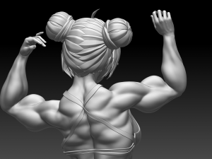 Woman 3D-Druckmodell