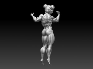 Woman 3Dプリントモデル