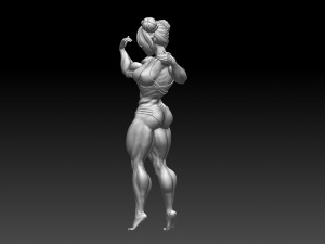Woman 3Dプリントモデル