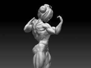 Woman 3Dプリントモデル