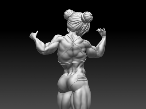 Woman 3Dプリントモデル