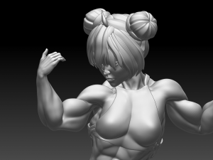 Woman 3Dプリントモデル