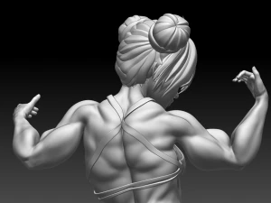 Woman 3D Print Model