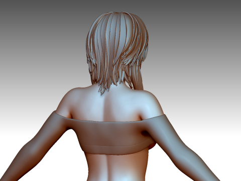 Woman 3D 打印模型