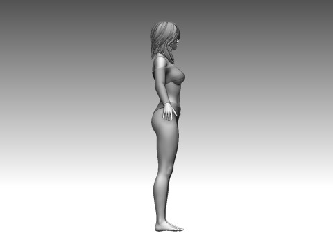 Woman 3D 打印模型