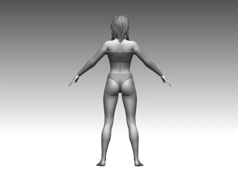 Woman 3D Print Model