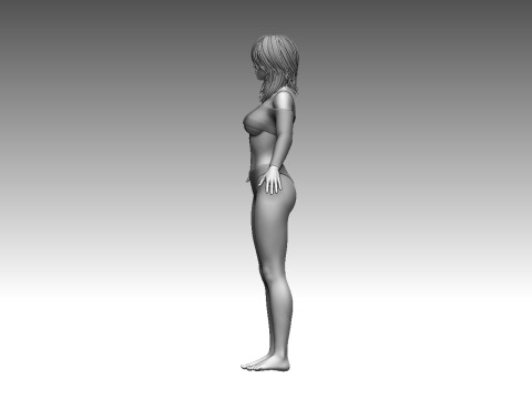 Woman 3D 打印模型
