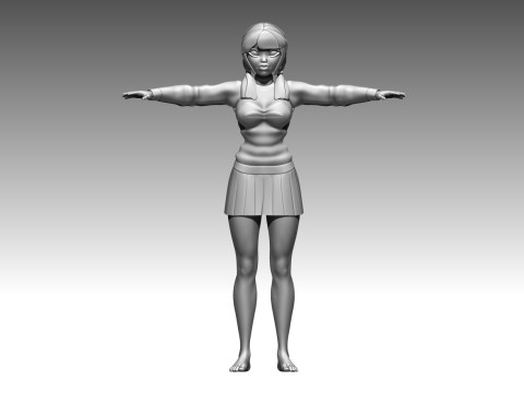 Woman 3D प्रिंट मॉडल