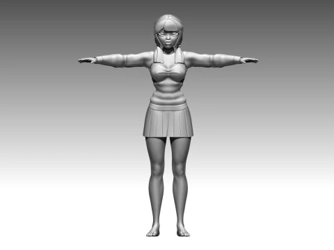 Donna Modello di stampa 3D