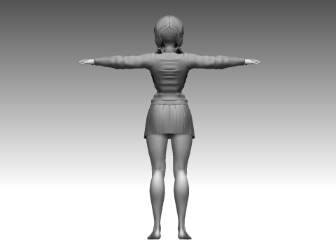 Woman 3D 打印模型