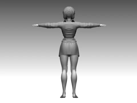 Woman 3D Print Model