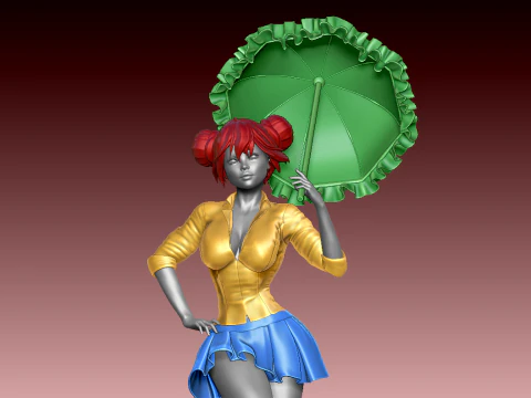 Woman 3D Print Model