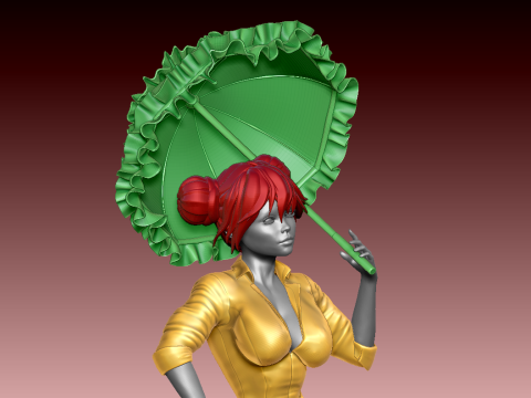 Woman 3D Print Model
