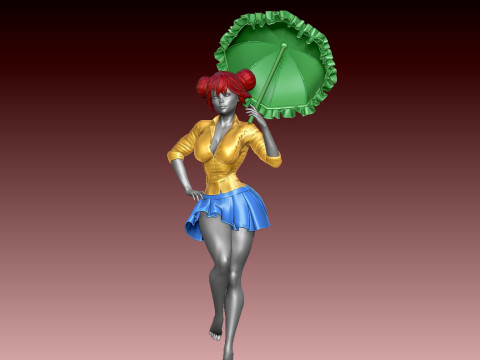 Woman 3D Print Model