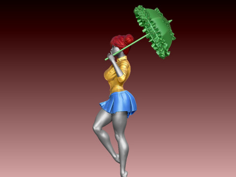 Woman 3D Print Model