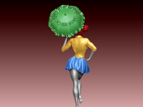 Woman 3D Print Model
