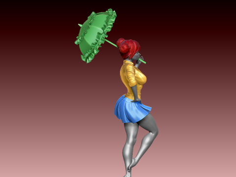 Woman 3D Print Model