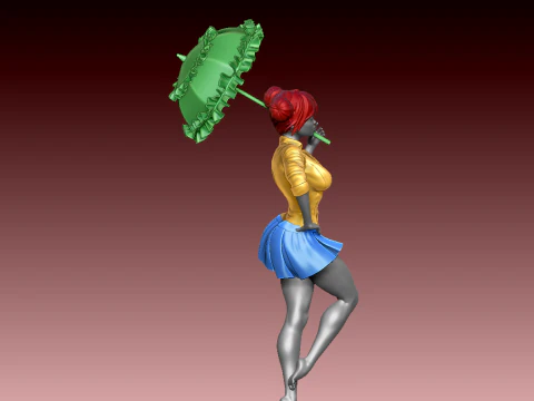 Woman 3D Print Model