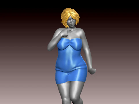 Woman 3D Print Model