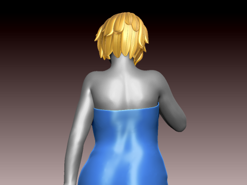 Woman Model do druku 3D