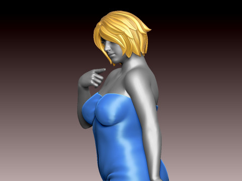 Woman Model do druku 3D