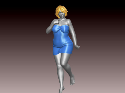 Woman Model do druku 3D