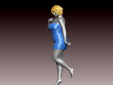 Woman Model do druku 3D