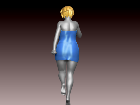 Woman Model do druku 3D