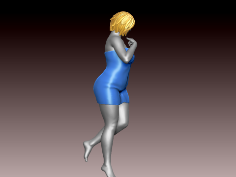 Woman Model do druku 3D