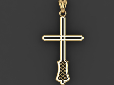 CROSS STYLE PENDANT MODEL 3D Принт Модель