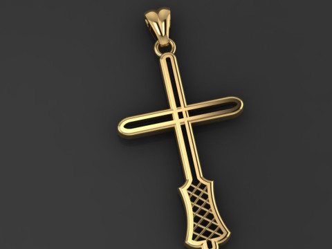 CROSS STYLE PENDANT MODEL Modello di stampa 3D