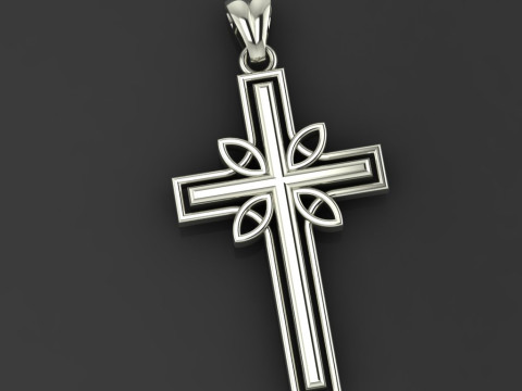 CROSS STYLE PENDANT MODEL 3D 打印模型