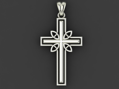 CROSS STYLE PENDANT MODEL 3D 打印模型