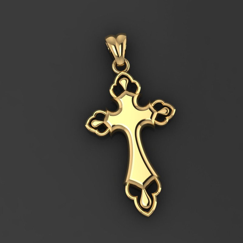 CROSS STYLE PENDANT Modello di stampa 3D .c4d .max .obj .3ds .fbx .stl .blend