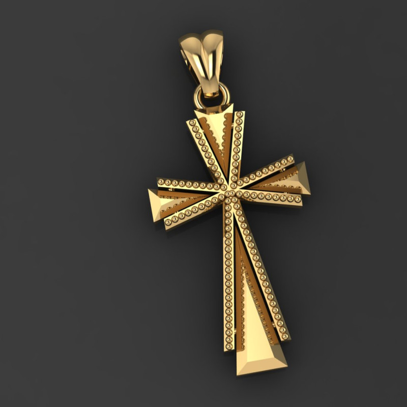 CROSS STYLE PENDANT 3D 打印模型 .c4d .max .obj .3ds .fbx .stl .blend