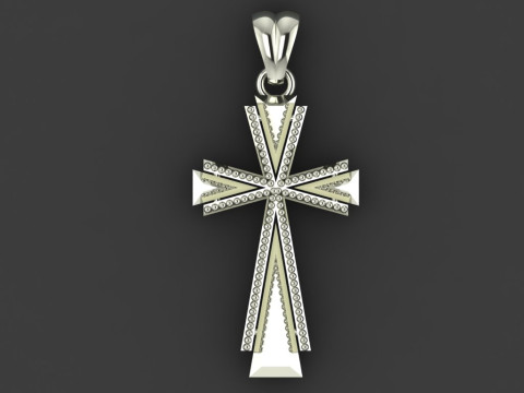 CROSS STYLE PENDANT Modèles 3D en vedette
