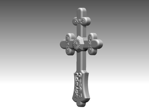 CROSS STYLE PENDANT 3D Принт Модель