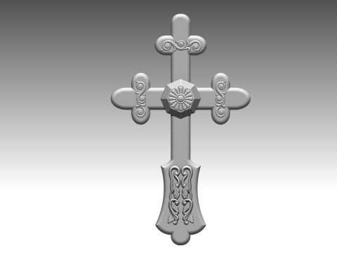 CROSS STYLE PENDANT 3D Принт Модель