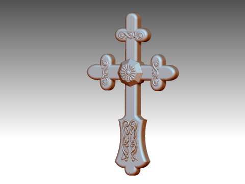 CROSS STYLE PENDANT 3D Принт Модель