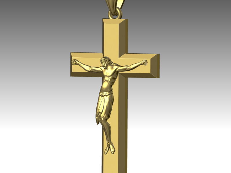 CROSS STYLE PENDANT Model Cetak 3D .c4d .max .obj .3ds .fbx .stl .blend